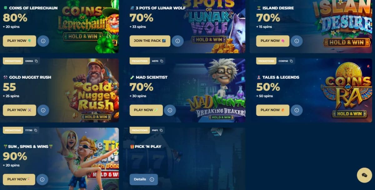 Casino Napoli Promotions — Welcome, Jackpot Reloader 2026 image 2